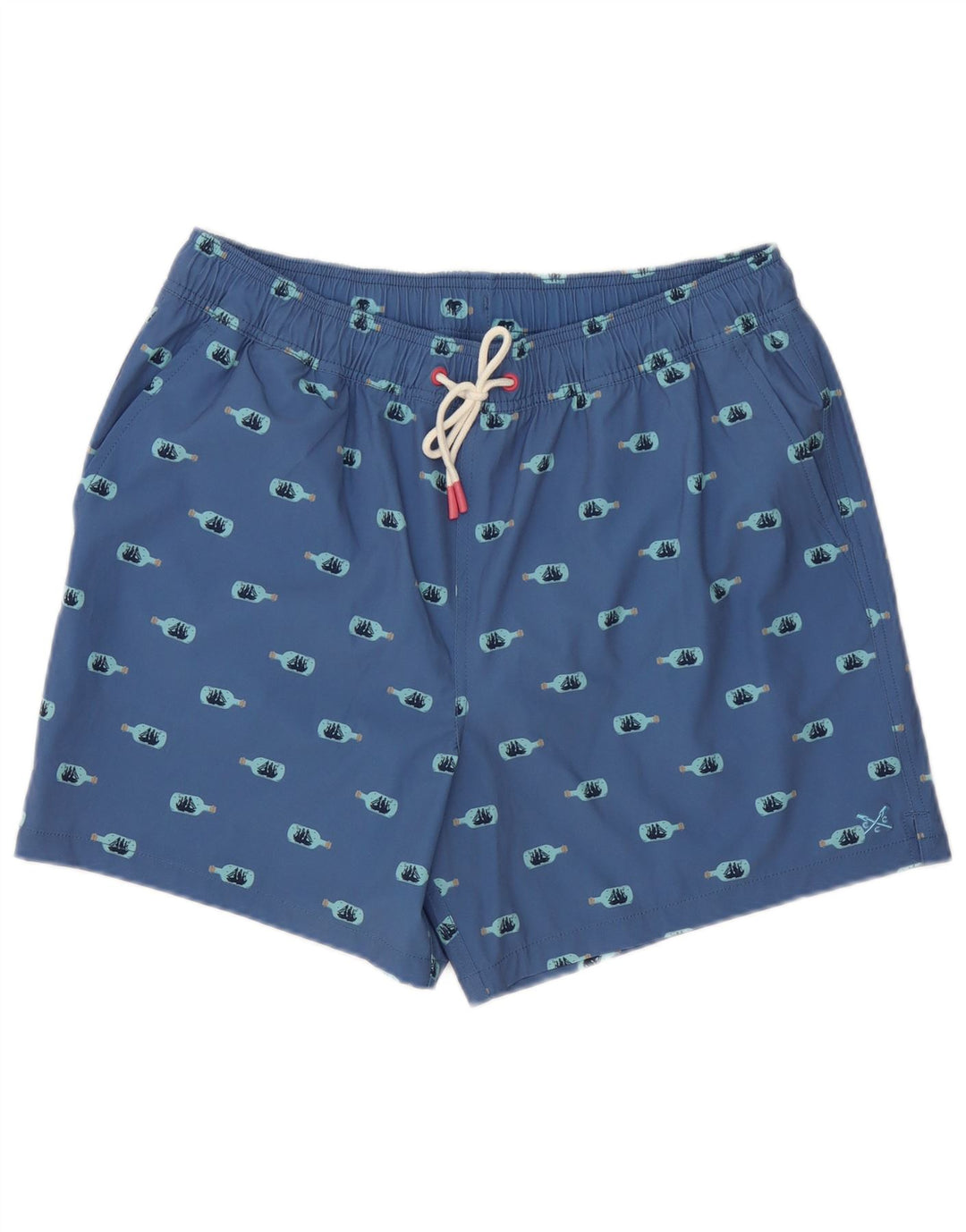 Crew Clothing Pantaloni scurți de înot grafic pentru bărbați XL poliester albastru