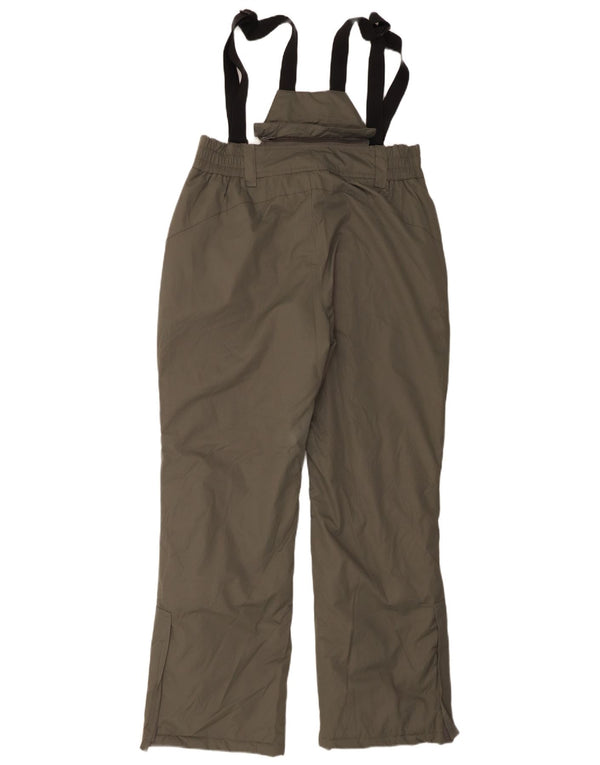 Mountain Warehouse Pantaloni de schi salopete pentru femei UK 12, gri mediu