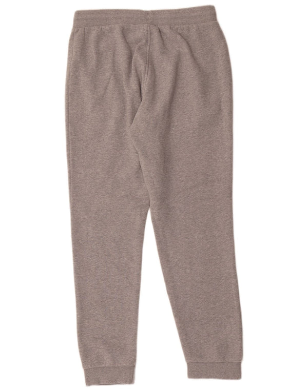 Pantaloni de trening pentru bărbați Adidas Pantaloni de jogging, bumbac cu pete gri mediu