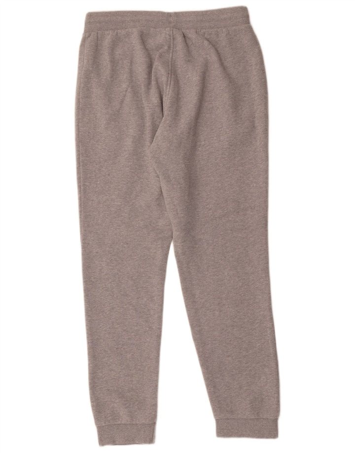 Pantaloni de trening pentru bărbați Adidas Pantaloni de jogging, bumbac cu pete gri mediu