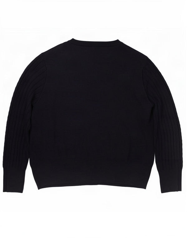 Pulover cardigan pentru femei Marks & Spencer UK 24 4XL Viscoză bleumarin