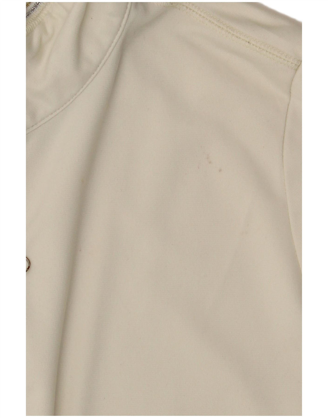Jachetă de top pentru trening pentru femei Champion Easy Fit UK 14 Medium Off White