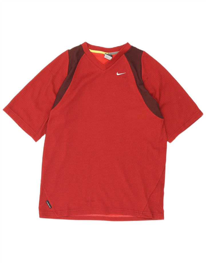 Tricou pentru bărbați Nike Top Medium Burgundy Poliester bloc de culoare