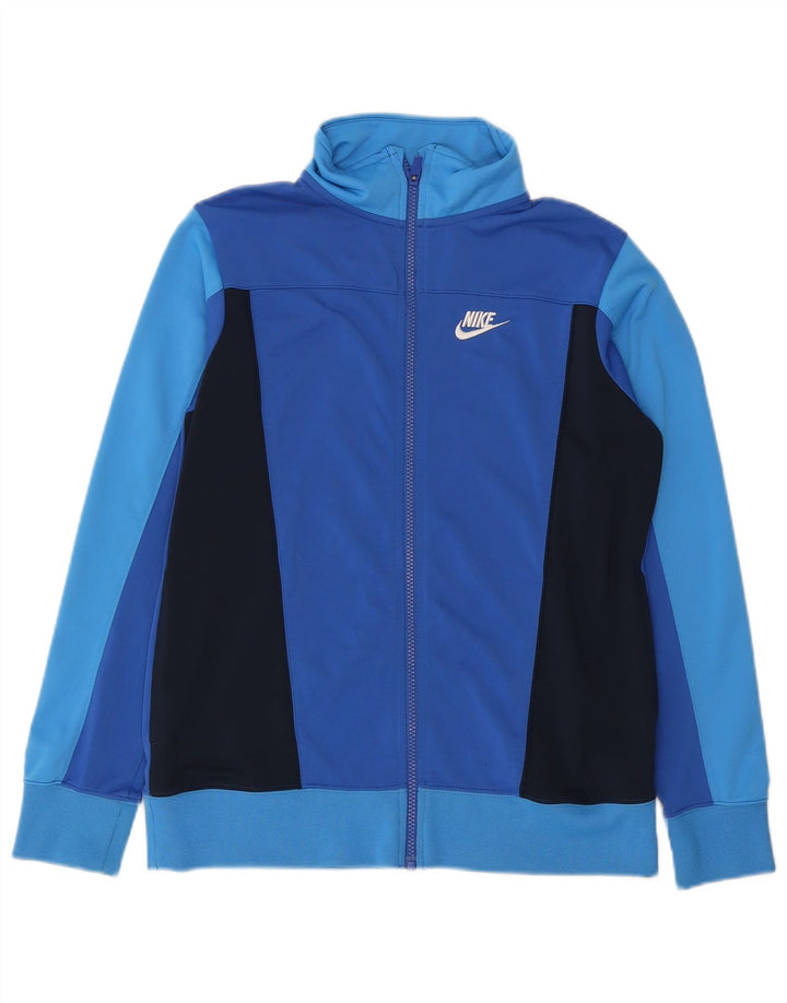 Jachetă de trening pentru băieți Nike 13-14 ani XL Albastru Poliester color bloc