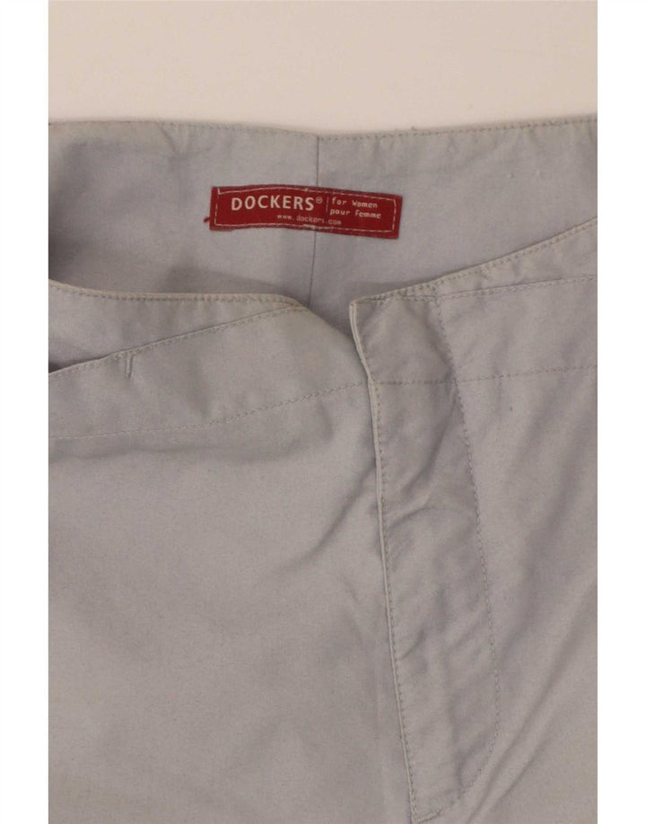 Pantaloni casual drepti Dockers pentru femei W32 L29 gri