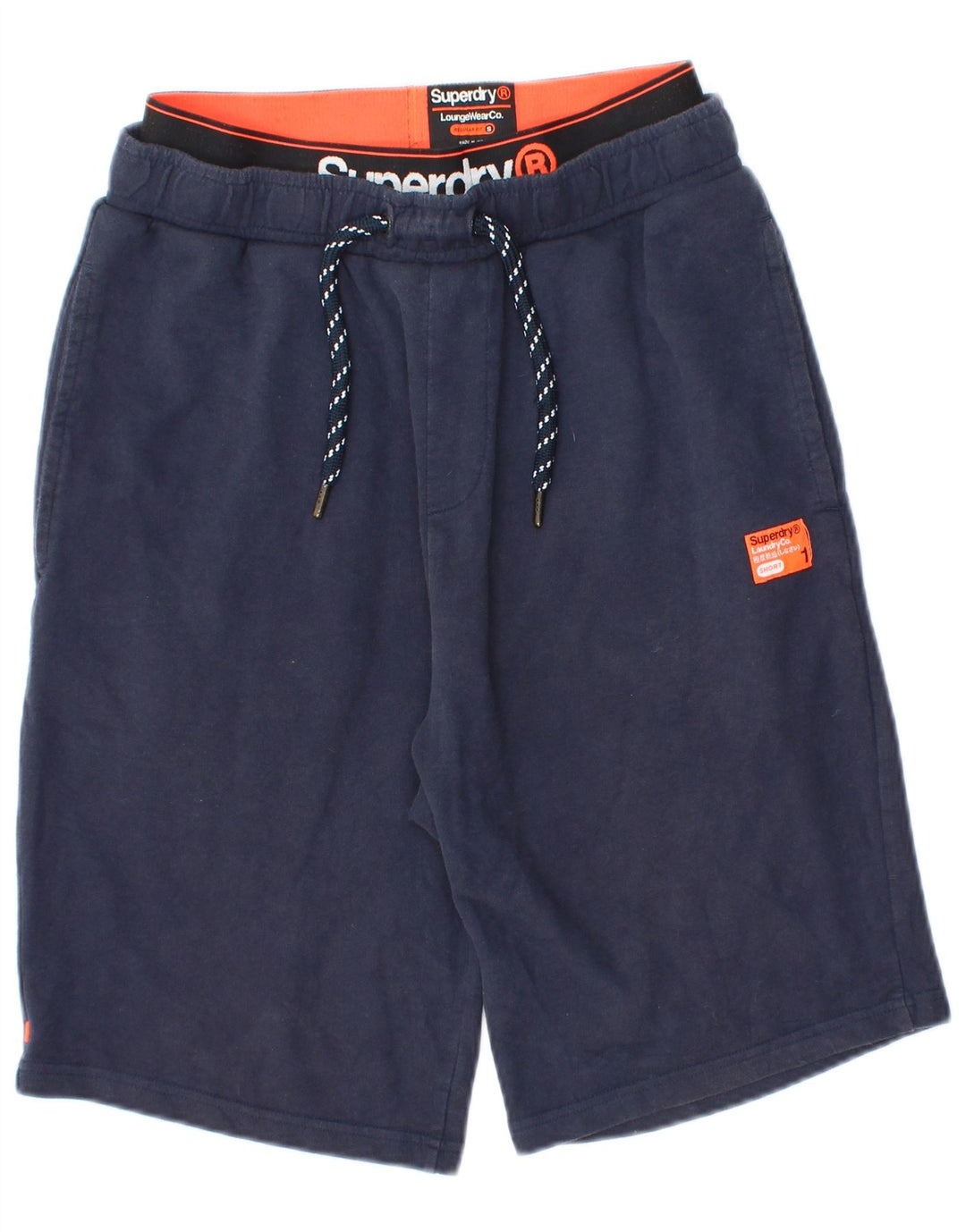Pantaloni scurți sport Superdry pentru bărbați, cu fiti regulate, mici, bleumarin