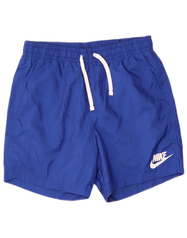 Pantaloni scurți de înot Nike pentru bărbați, mici, albastru, poliester