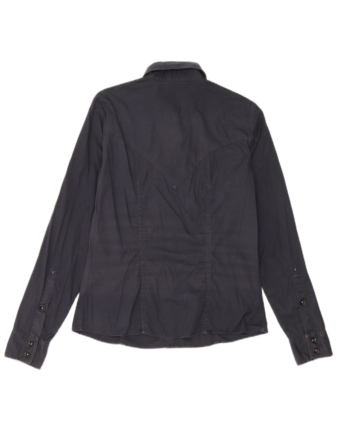 Cămașă Gas Women UK 12 Medium Bleumarin Bumbac