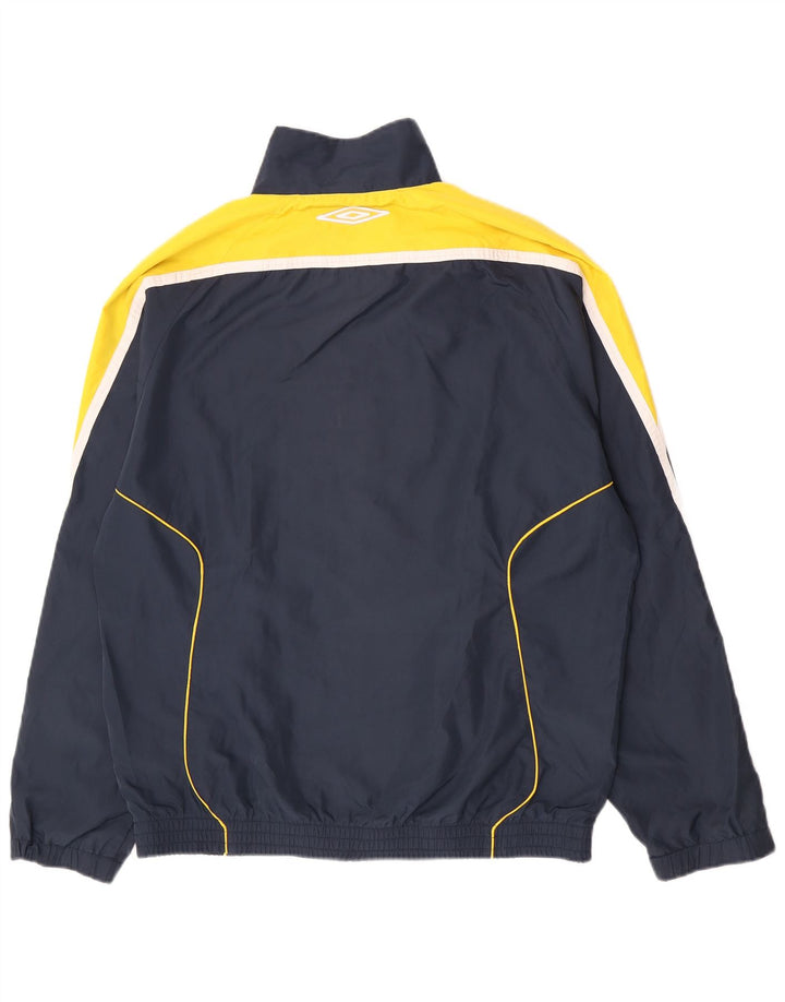 Jachetă de trening pentru bărbați Umbro, XL, albastru bleumarin, poliester color bloc