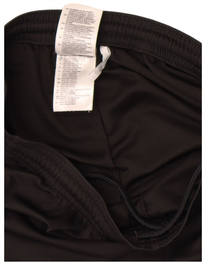 Pantaloni scurți sport adidas Climalite pentru bărbați, poliester negru mic
