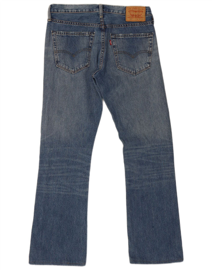 Blugi Levi's 527 Bootcut W31 L31 Bumbac albastru