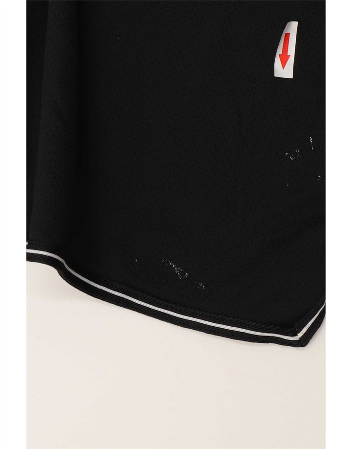 Pantaloni scurți sport Nike Dri Fit pentru bărbați, poliester mediu negru