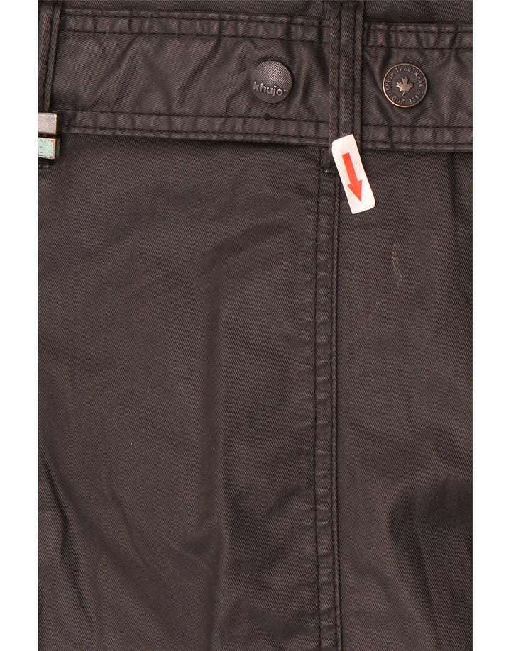 Trench pentru femei KHUJO UK 18 XL Poliester negru