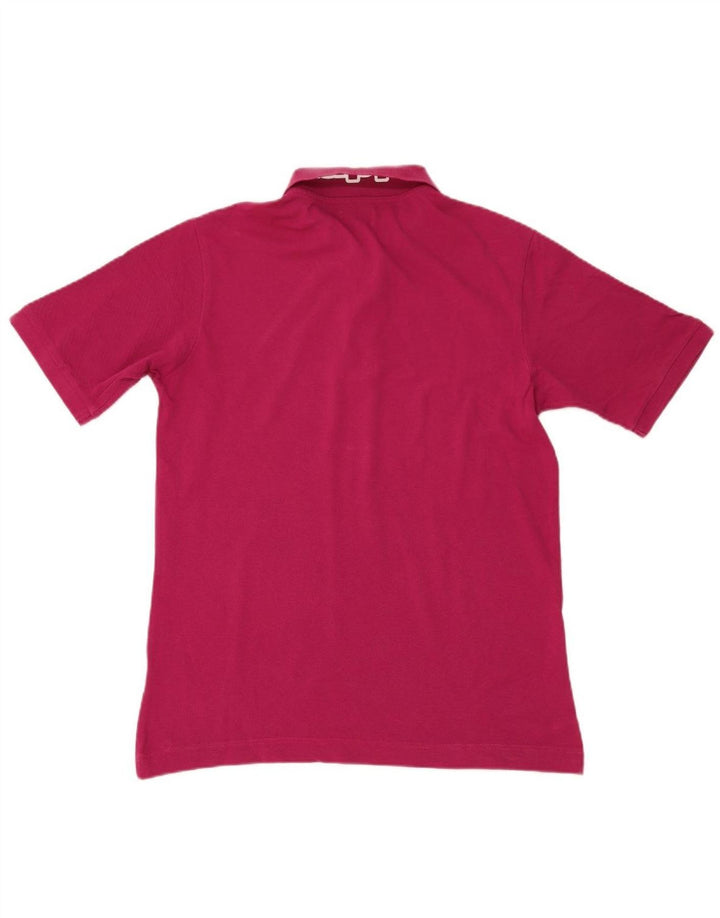 KAPPA Mens Polo Shirt Large Pink Cotton