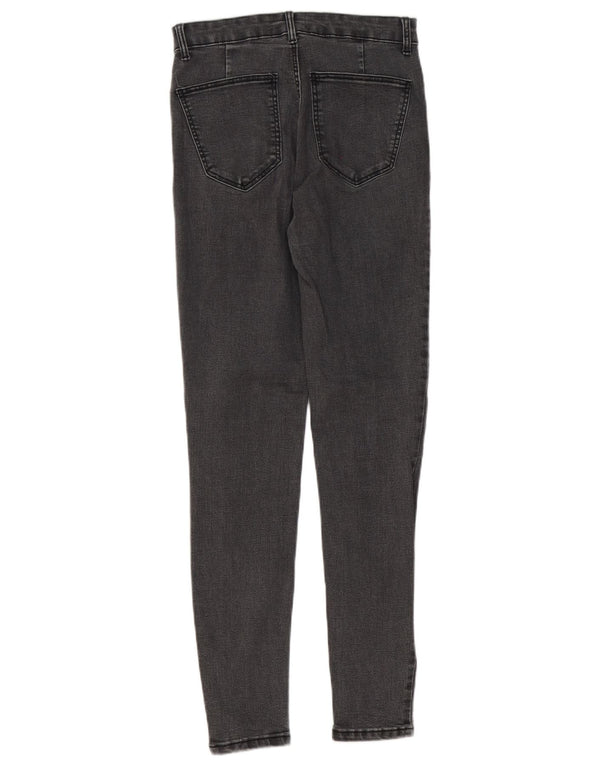 Blugi skinny pentru femei cu talie înaltă Zara EU 38 Mici L28 L28 Gri
