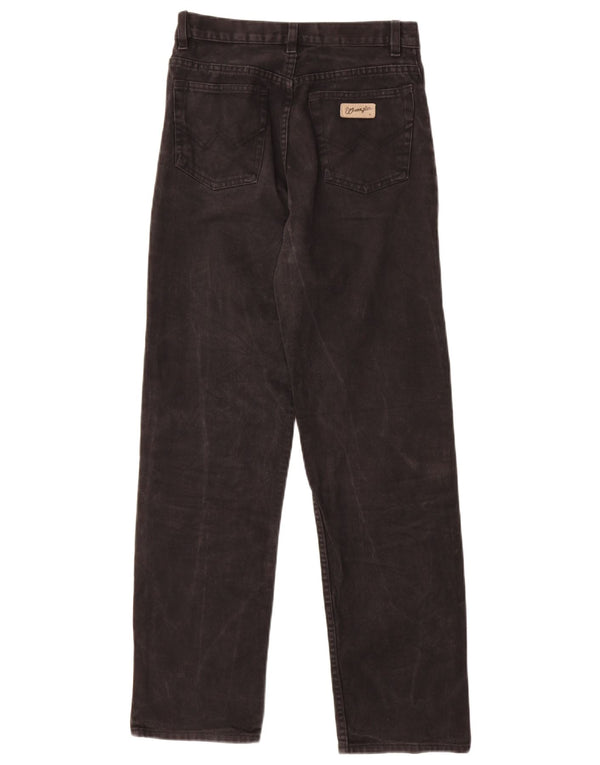 Blugi drepti pentru bărbați Wrangler W29 L29 bumbac negru