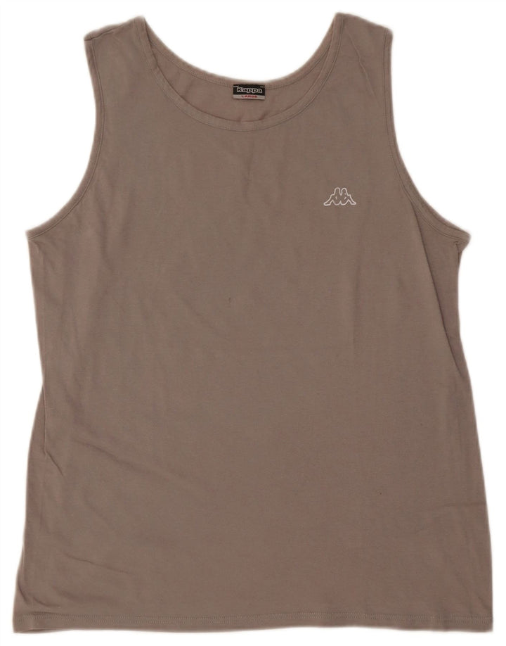 Vest Top pentru femei Kappa UK 16 Large Gri