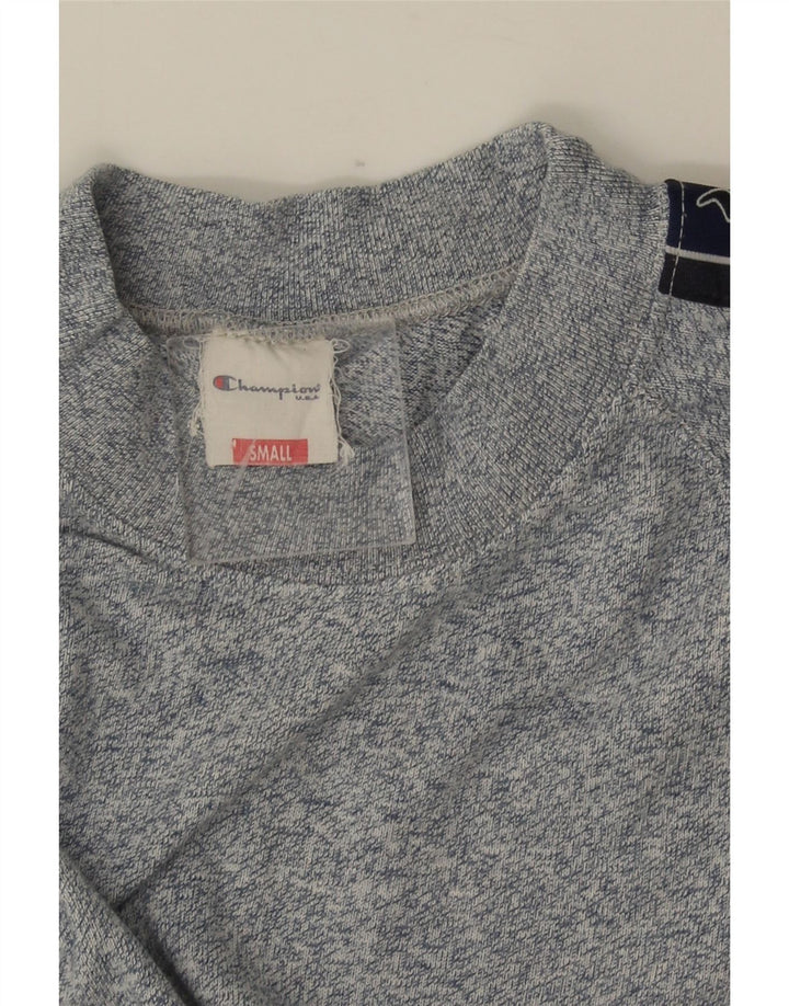 Tricou grafic pentru bărbați Champion Top mic albastru cu pete