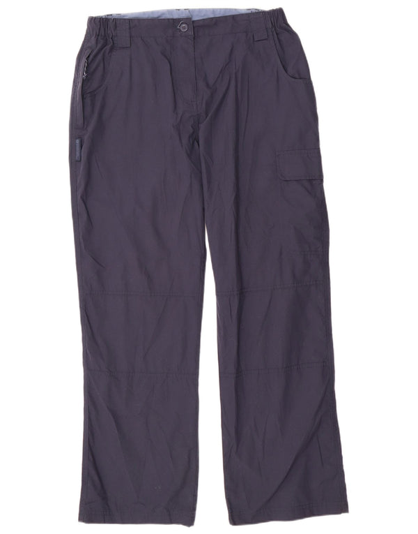 Mountain Warehouse Pantaloni cargo pentru femei UK 12 Medium W32 L29 Bleumarin