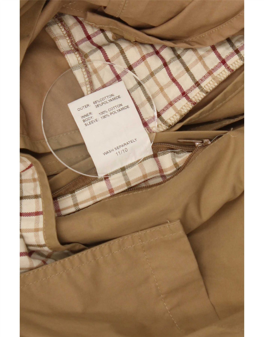 Trench pentru bărbați Barbour UK 40 mare, bej, bumbac