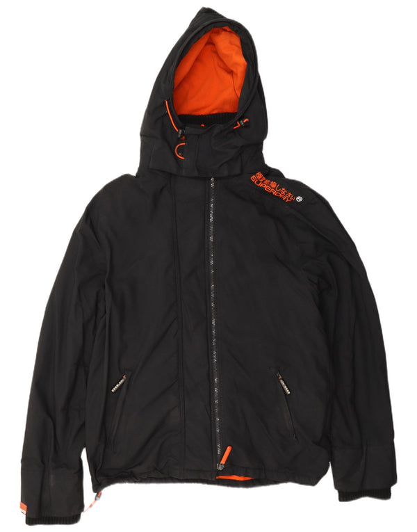 Jachetă Windcheater Graphic Windbreaker pentru bărbați Superdry UK 42 XL Negru