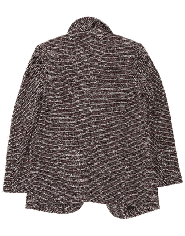 Jachetă Blazer deschisă pentru femei Marks & Spencer UK 12 Medium Black Flecked