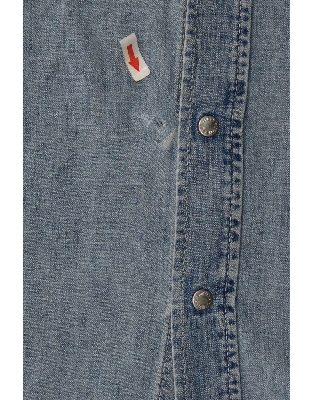 Rochie de denim fără mâneci pentru femei Mustang UK 14 Medium Blue