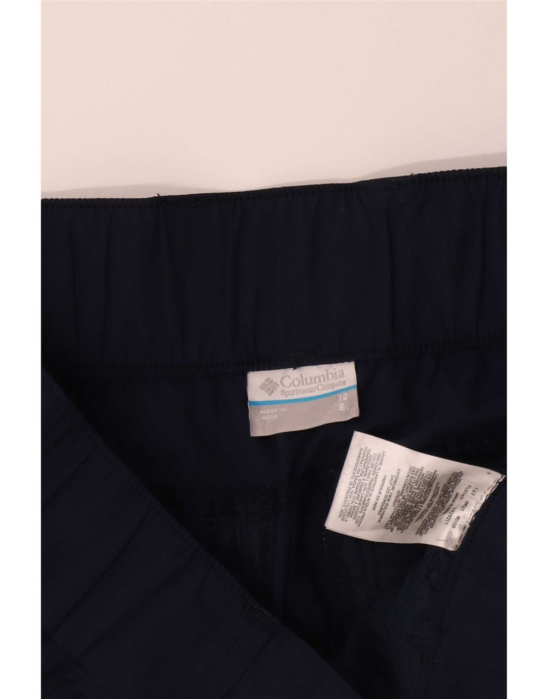 Pantaloni scurți cargo Columbia pentru femei US 12 Large W34 Navy Blue Marine