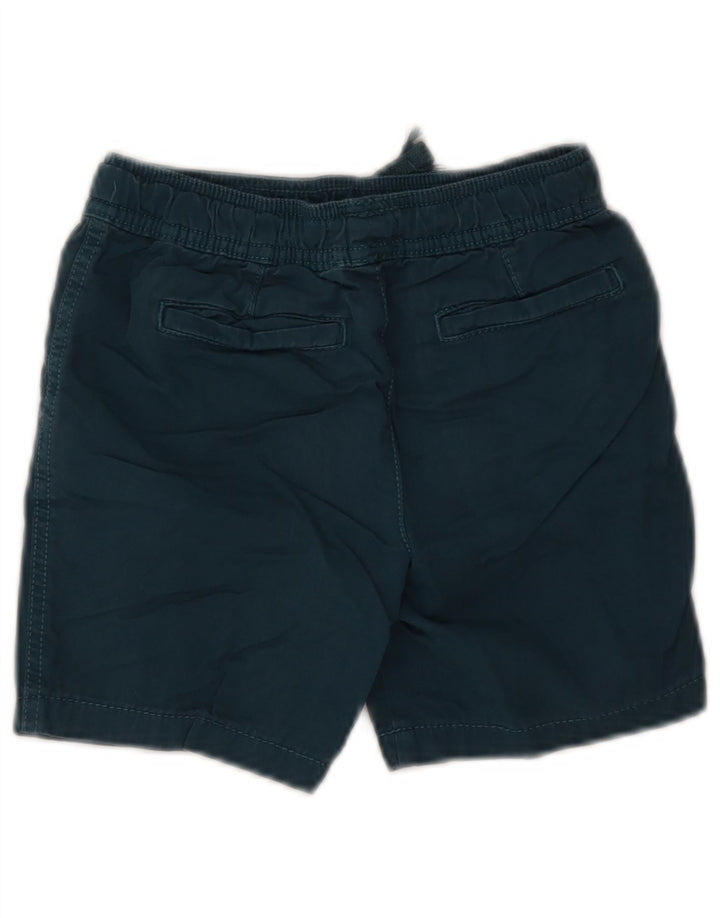 Pantaloni scurți sport Lyle & Scott pentru băieți 7-8 ani, bumbac albastru