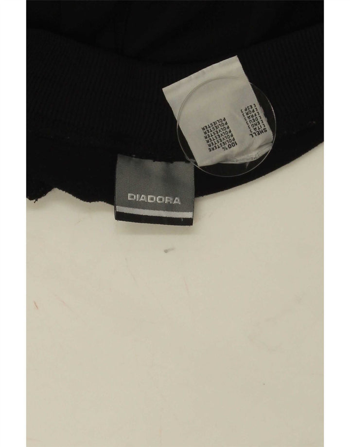 Pantaloni de trening Diadora pentru femei UK 12 Poliester mediu negru