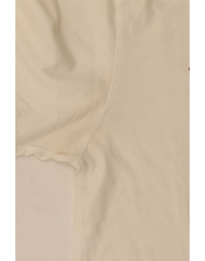 Tricou grafic Levi's pentru bărbați Top mic, alb, bumbac
