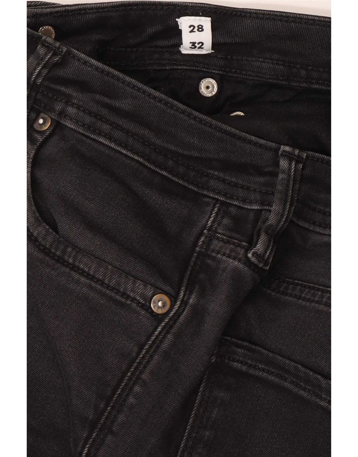 Blugi Jack & Jones GLENN Slim pentru bărbați W28 L32 negri