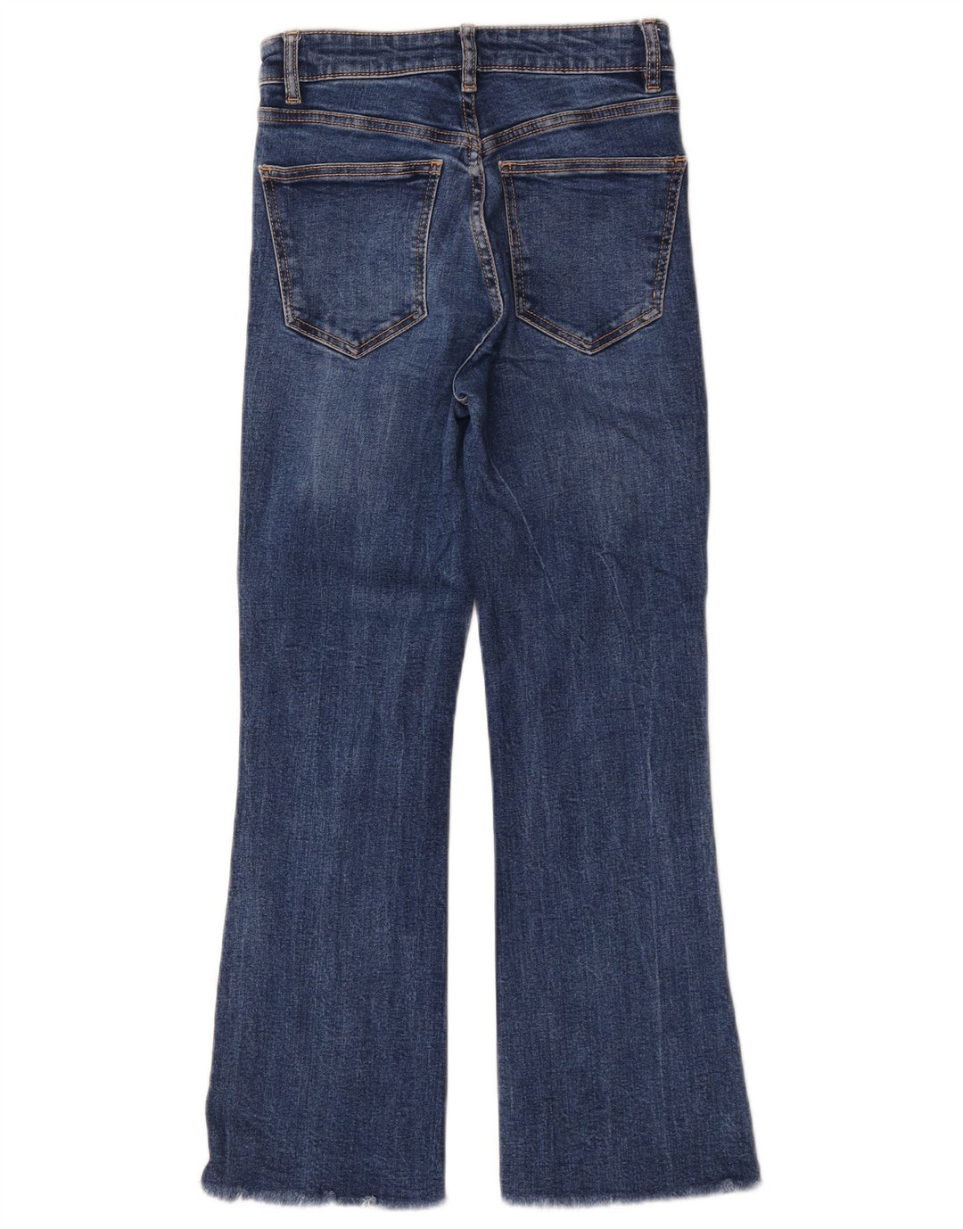 Blugi Zara Femei Bootcut EU 34 2XS W24 L25 Albastru
