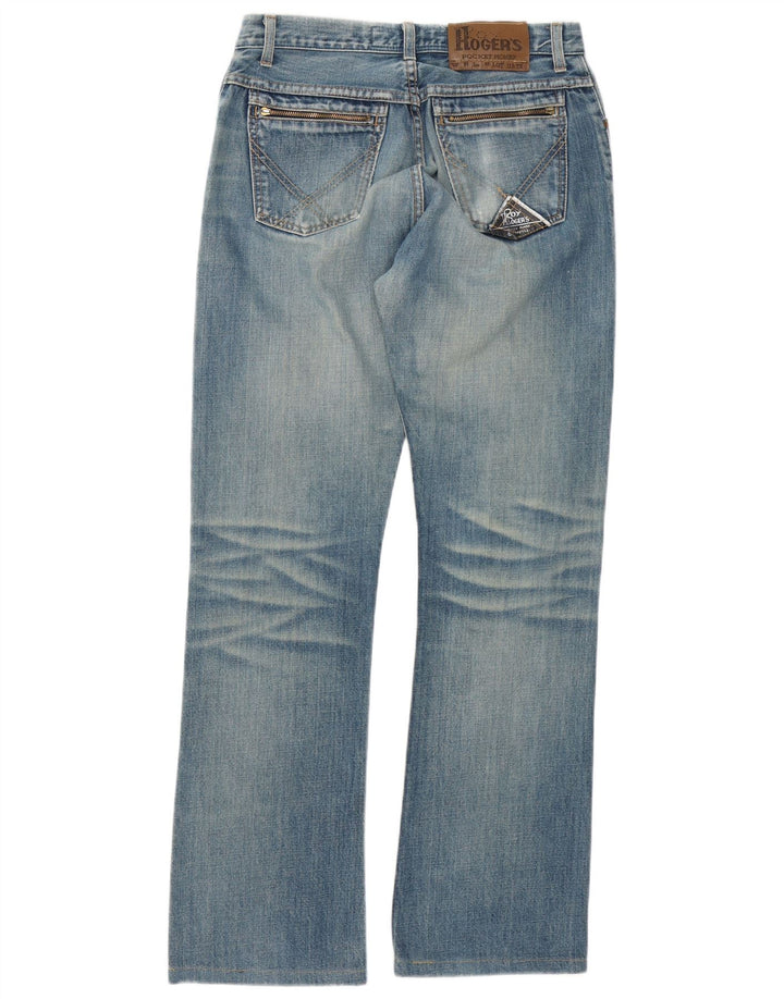 ROY ROGERS Blugi Bootcut pentru femei W31 L31 Bumbac albastru