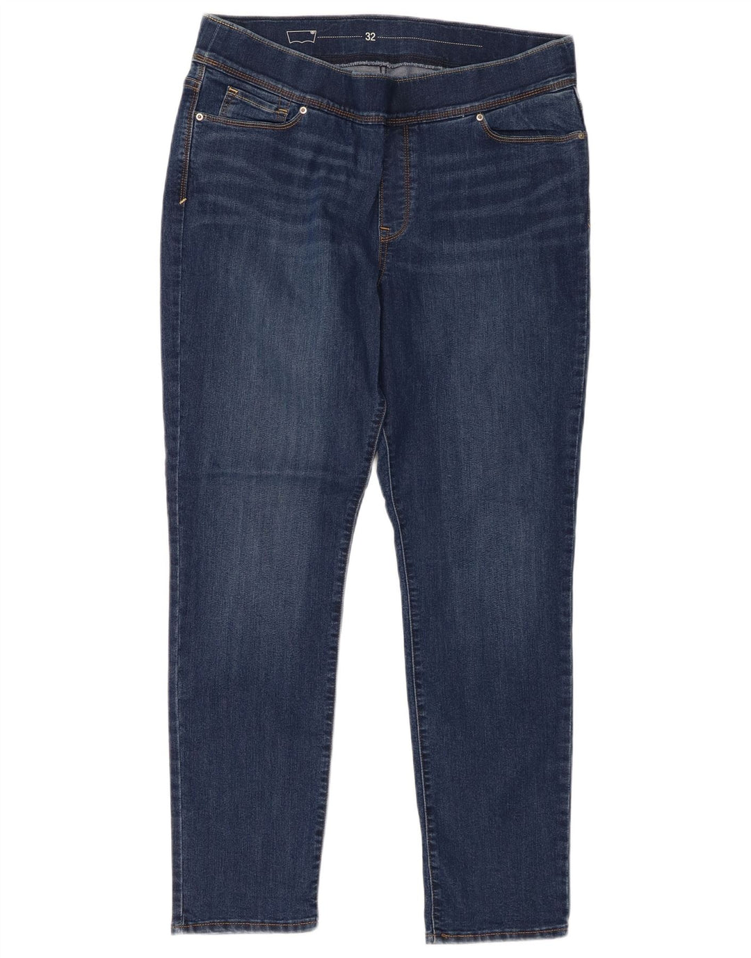 Blugi skinny de damă LEVI'S US 14 XL W32 L29 Bumbac albastru