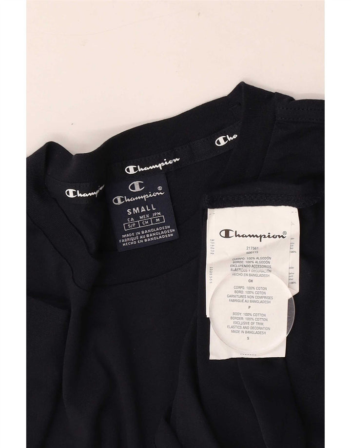 Tricou pentru bărbați Champion Top mic din bumbac bleumarin