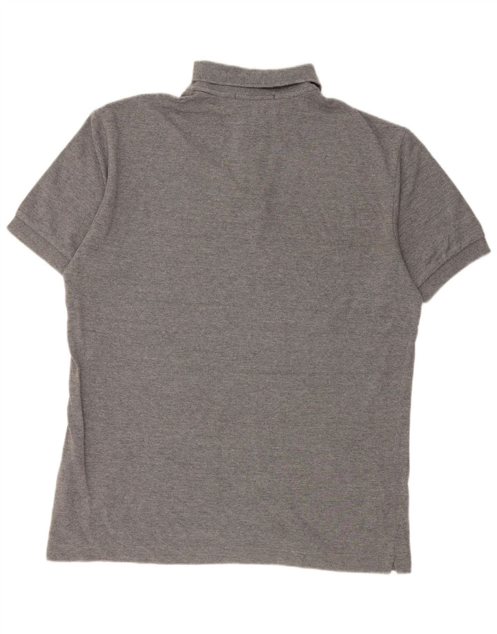 Tricou polo Henry Cottons pentru bărbați, bumbac gri mic