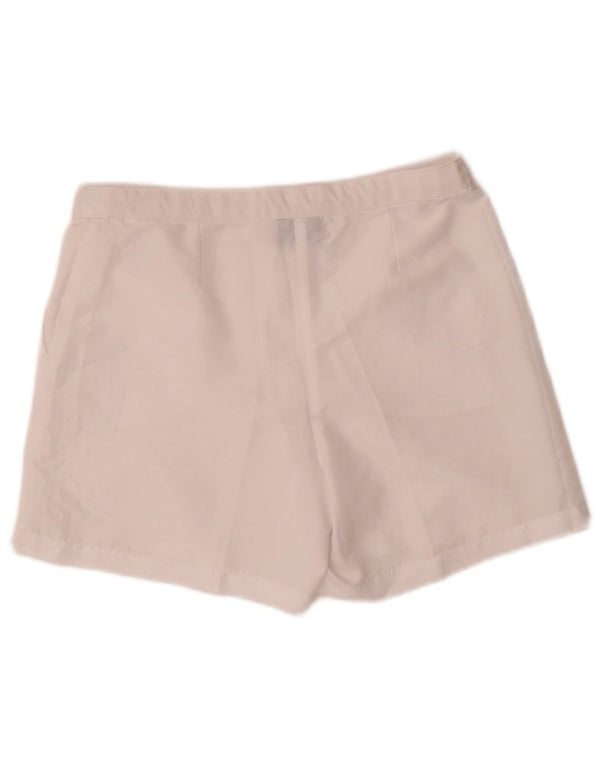 Pantaloni scurti casual pentru femei Lotto W28 Medium White