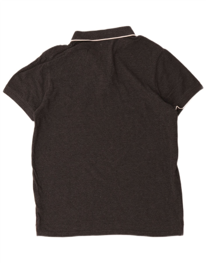 Tricou polo Jack Wills pentru bărbați, bumbac gri mare