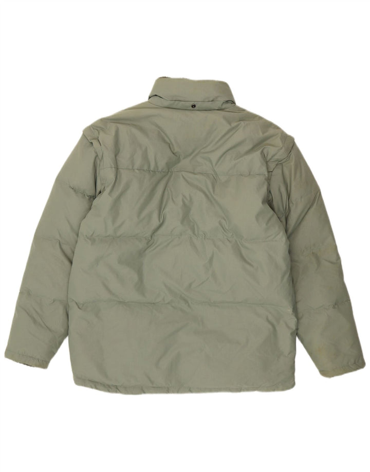 Jachetă căptușită pentru bărbați FILA UK 40 Poliamidă verde mare