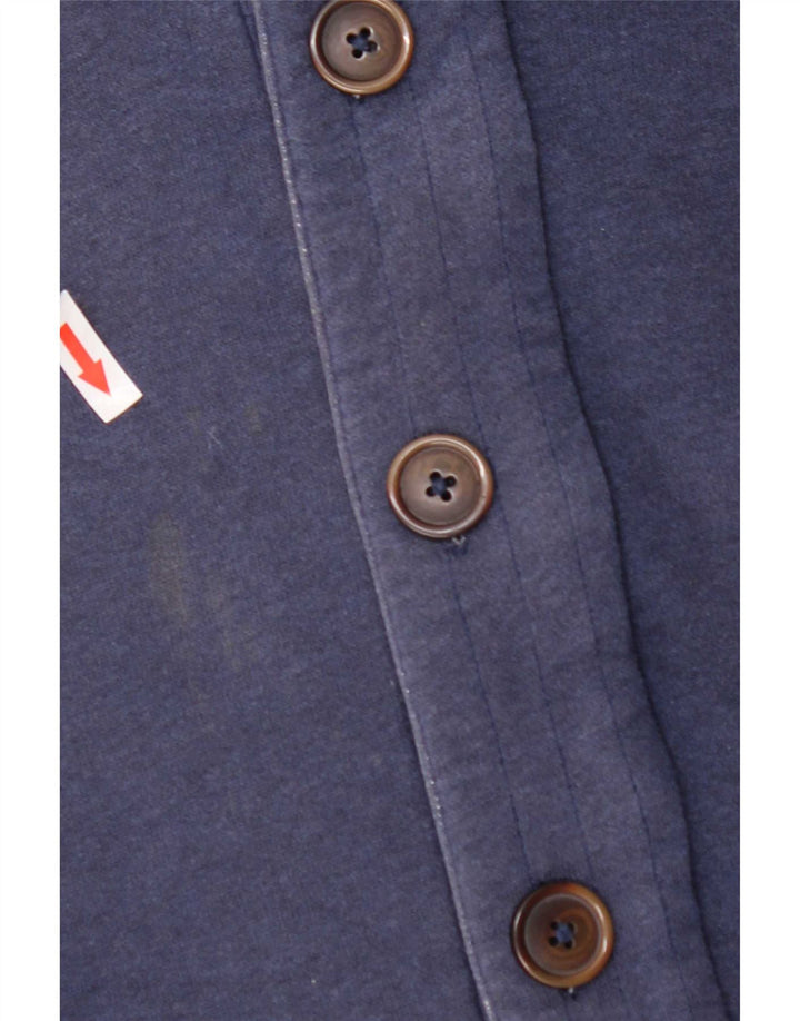 Jachetă de trening Sherpa pentru bărbați Tommy Hilfiger, mare, albastru, bumbac