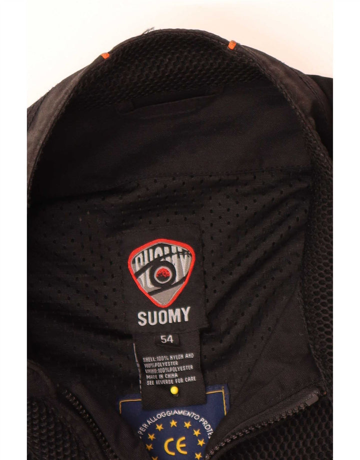 Jachetă Suomy Graphic Racer pentru bărbați IT 54 2XL Nylon negru