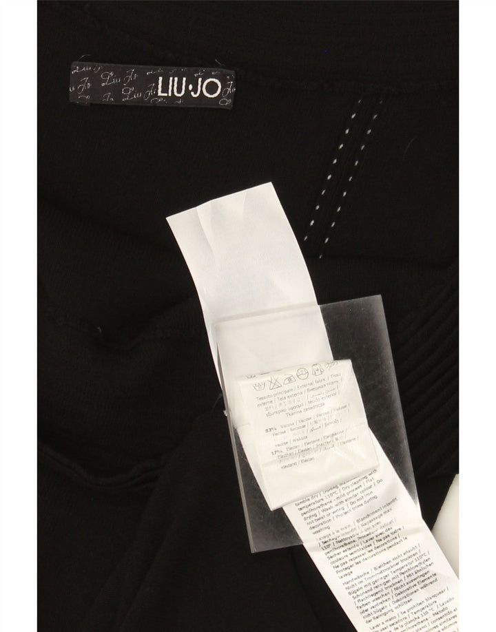 Rochie Liu Jo pentru femei cu umăr dezactivat IT 44 Medium Black Viscose