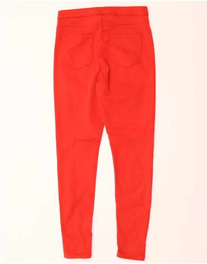 Pantaloni casual pentru femei Marks & Spencer UK 14 Medium W30 L31 Red