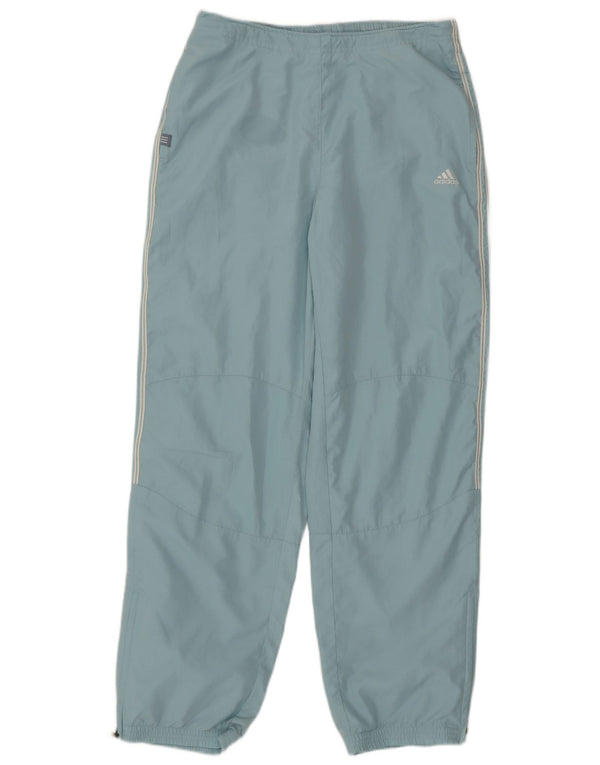 Pantaloni de vânt pentru femei Adidas UK 12 Poliester albastru mediu
