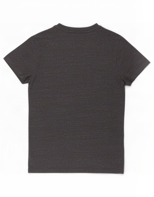 Superdry Mens T-Shirt Top Small Grey Flecked Cotton