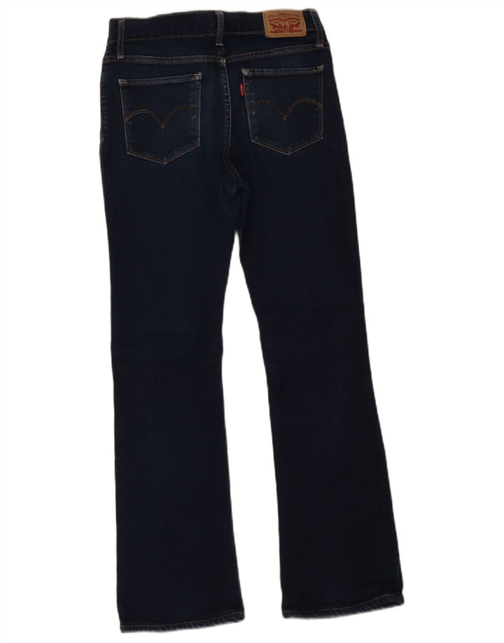 Blugi Levi's 715 Bootcut pentru femei W26 L27 bumbac bleumarin