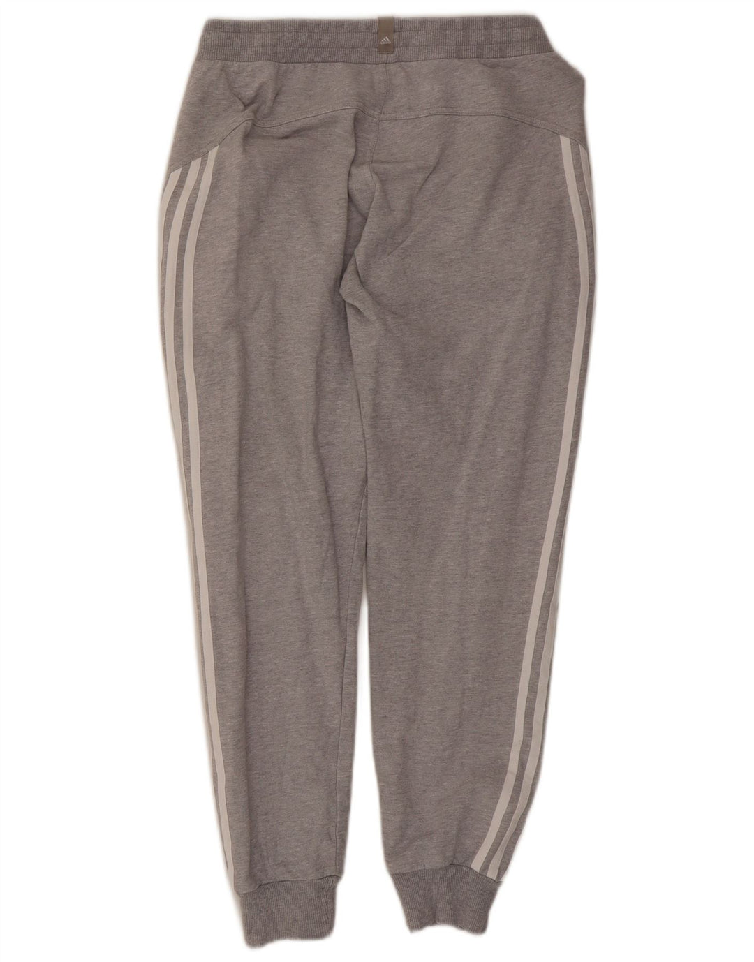 Pantaloni de trening Adidas pentru femei Joggeri din bumbac gri mediu