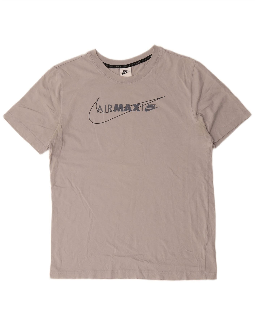 Tricou pentru bărbați Nike Air Max Graphic Top din bumbac gri mediu