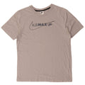 Tricou pentru bărbați Nike Air Max Graphic Top din bumbac gri mediu